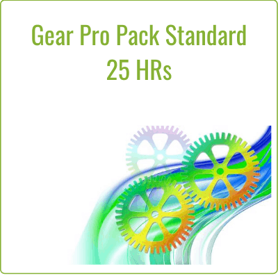 The Gear Pro Pack Standard - 25 HRs/MO